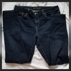 Michael Kors - "izzy skinny" - Dark Wash - 8